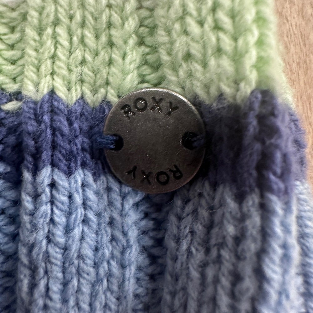 Roxy Multicolor Striped Knit Top - image 3